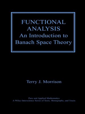 cover image of Functional Analysis